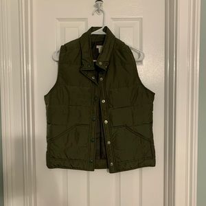 Army green vest